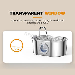 3.2 L Dispensador De Água Do Gato Inteligente 304 Aço Inoxidável Automático <span class=keywords><strong>Pet</strong></span> Fountain Aço Inoxidável <span class=keywords><strong>Pet</strong></span> Dog <span class=keywords><strong>Cat</strong></span> Water Fountain <span class=keywords><strong>Bowl</strong></span> 3l - Product Image 2