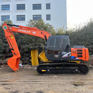 รถขุดมือสอง Hitachi ZX120-3 ZX120-5 ชั่วโมงการทำงานต่ำ เครื่องจักรขุดเจาะสำหรับงานก่อสร้าง - Product Image 1
