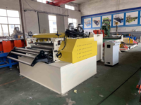 Linea di Produzione Automatica per Taglio di Bobine d'Acciaio per Tetti con Cambio e PLC