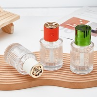 Bouteille de désodorisant pour chambre à domicile personnalisée de 120ml bouteille en verre de diffuseur de parfum d'arôme d'huile vide de toilette