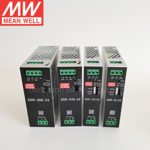 Alimentatore su Guida DIN Mean Well Serie XDR XDR-E 75W-960W, Nuovo XDR-75E-12/24/36/48 120W 150W 240W 480W, Alimentatori <span class=keywords><strong>Industriali</strong></span> - Product Image 3