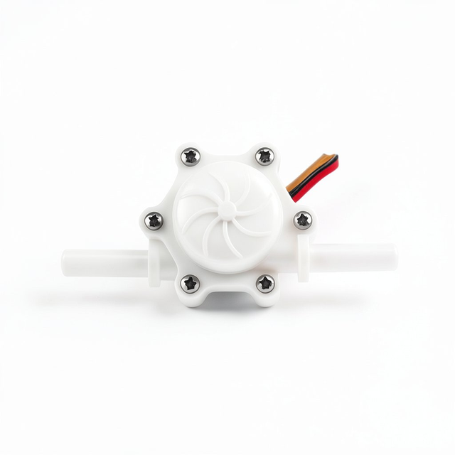 MJ-HZ06K POM Material Water Flow Meter Sensor Water Flow Rate Sensor Liquid Flow Sensor