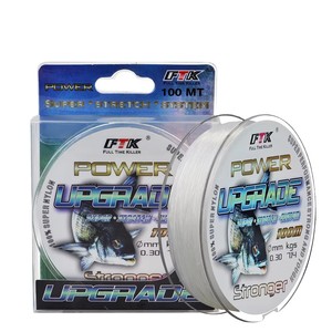 Nuova linea da pesca 100M con materiale in Nylon pronto Stock per la pesca sul lago e sul fiume - Product Image 1