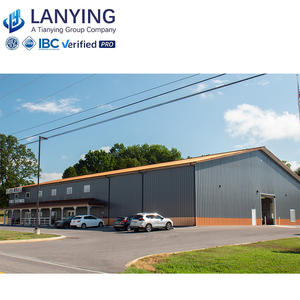 עיצוב מודרני מבנה פלדה זול מחסן סדנת בניין מפעל מתכת בניין חומרים טרומיים מבנים בסין - Product Image 5