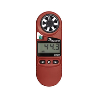 Medidor Meteorológico Kestrel 5500 con 3% de Precisión, Mide Velocidad del Viento (0.6-40 M/s), Temperatura, Humedad, Funciona con Batería de Botón, Plástico, Origen Estadounidense