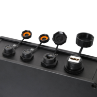 Mini PC industriel sans ventilateur, étanche IP67, avec processeur J1900 I3 I5 I7, pour applications marines/salle de bain
