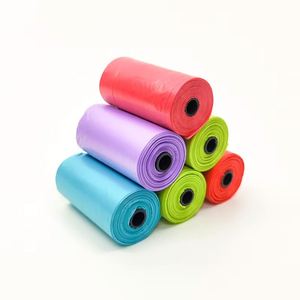 2026 Free Sample Customized OEM Durable Pet Waste Disposal Bags Plastic Dog Poop Bags <b>Rolls</b> for Small Animals & Dogs - Product Image 2