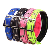 HOMEPLANET <strong>Best</strong> Seller Adjustable <strong>Reflective</strong> Pet <strong>Dog</strong> <strong>Collar</strong> for Pet