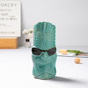 Custom <strong>Easter</strong> Land Themed Classic Barware Porcelain 3D Tiki <strong>Mugs</strong> Cocktail Cup Ceramic Hawaii Tiki <strong>Mug</strong> Ceramic Beer <strong>Mug</strong> - Product Image 6