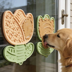 VaryWell Tapis de Léchage Lent Anti-Anxiété pour Animaux de Compagnie, Tapis d'Alimentation Lent à Ventouse pour Chiens et Chats, Modèle Fleur Tulipe 2026 - Product Image 2