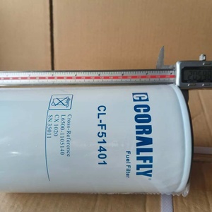 อะไหล่รถขุดราคาส่ง ไส้กรองน้ำมันดีเซลเครื่องยนต์ L6500-1105140 L65001105140 SN 35011 สำหรับยูชัย - Product Image 3