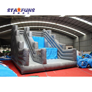 Jeux gonflables commerciaux de saut de <span class=keywords><strong>falaise</strong></span> de PVC saut à l'élastique gonflable avec le défi d'airbag jouant le jeu de saut pour l'adulte - Product Image 3