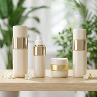 Soins de la peau personnalisés pour flacon pompe en plastique PET vide de 50g, 60ml, 120ml, 150ml pour lotion, shampoing, cosmétiques