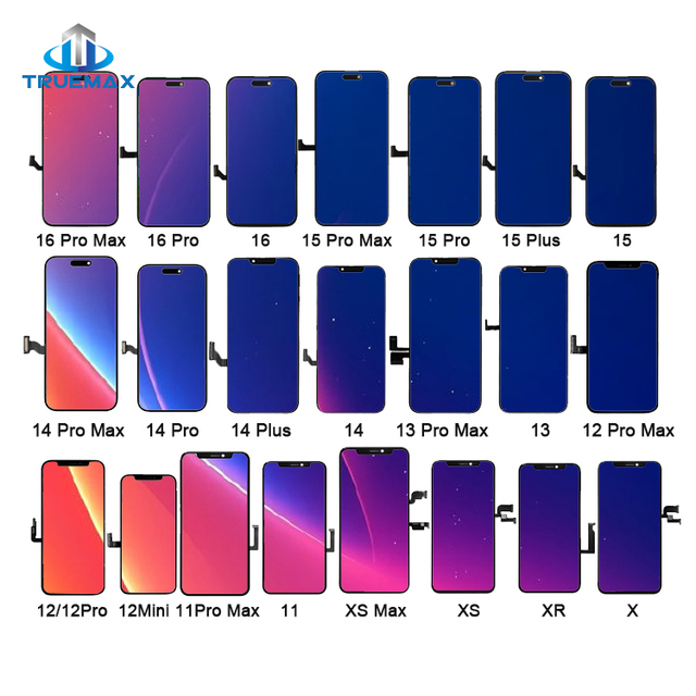 Replacement incell Oled Screen for iPhone X XS XR 11 12 Mini 13 14 15 Plus 16 Pro Max Display Phone Lcd Pantalla De Para Celular