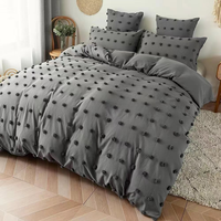100% coton couettes et draps pour fournitures d'hôtel Super King drap housse ensemble de draps de lit