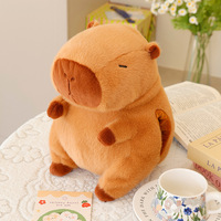 Vente chaude Capybara En Peluche Animal En Peluche Doux Oreiller Mignon Chaud Main Oreiller Enfants Cadeaux De Noël Cadeau D'anniversaire