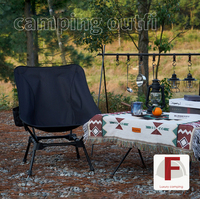 Chaise pliante de camping portable Rouser, chaise pliante légère et confortable pour le camping en plein air, la randonnée et les pique-niques