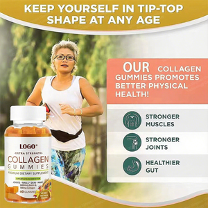 Gomitas de Colágeno con Proteína Multivitamínica Omega 3 para la Piel y el Cabello, con Biotina, Veganas, Halal, para Adultos, OEM/ODM, 60 Unidades - Product Image 4