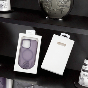 Boîtes rigides en carton gris pour coques de téléphone portable électroniques 3C, prix d'usine, recyclables, vernissage, gaufrage, revêtement UV, forme carrée - Product Image 3