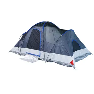 큰 8 사람 텐트 캠핑 쉬운 팝업 텐트 OEM 로고 캠프 텐트 야외 럭셔리