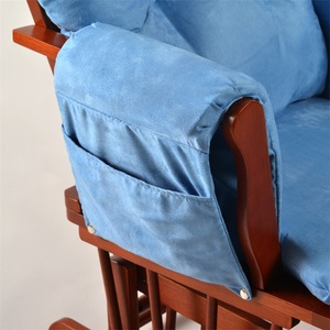 เก้าอี้โยกเครื่องร่อนไม้ทันสมัยเป็นมิตรต่อสิ่งแวดล้อมแบบแยกส่วนสำหรับบ้านสำนักงานห้องนั่งเล่นที่สะอาดและสะดวกสบายสำหรับสถานรับเลี้ยงเด็ก - Product Image 3