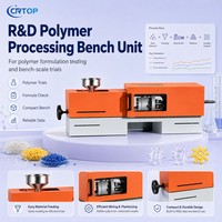 Machine de traitement des polymères compacte Crtop pour les essais de R&D, les échantillons de formulation et le développement de matériaux à l'échelle du banc de laboratoire
