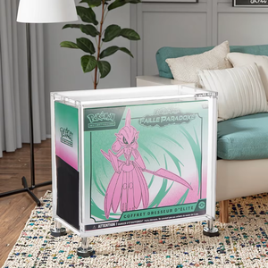 Espositore acrilico moderno eco-friendly per Pokémon Elite Trainer Box rettangolo lucidato per regalo di stoccaggio di cartone di plastica - Product Image 6