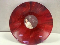 Promotion de musique personnalisée sur disque vinyle de 12 pouces éclaboussé sur LP de couleur rouge pour le fabricant de disques vinyle