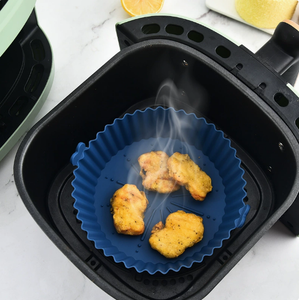 Silicone Baking <b>Pan</b> Non-stick Heat Resistant <b>Grill</b> <b>Pan</b> for Air Fryer <b>Microwave</b> Oven Pizza Baking Wholesale - Product Image 3