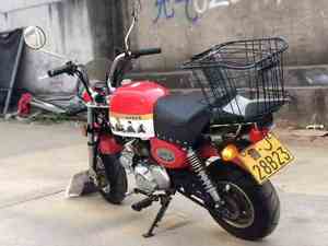 Mini <span class=keywords><strong>Monkey</strong></span> 125cc Baboon <span class=keywords><strong>Gas</strong></span> Street Bike Motocicleta con motor sin escobillas para viajes más cortos - Product Image 3