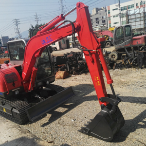 Excavadora hidráulica JG608L sobre orugas todo terreno - Product Image 1