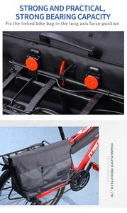 Sistema Universal de Montaje de Alforjas para Bicicleta, Portaequipajes Trasero para Bicicleta, <span class=keywords><strong>Gancho</strong></span> de Plástico para Colgar Bolsas - Product Image 6