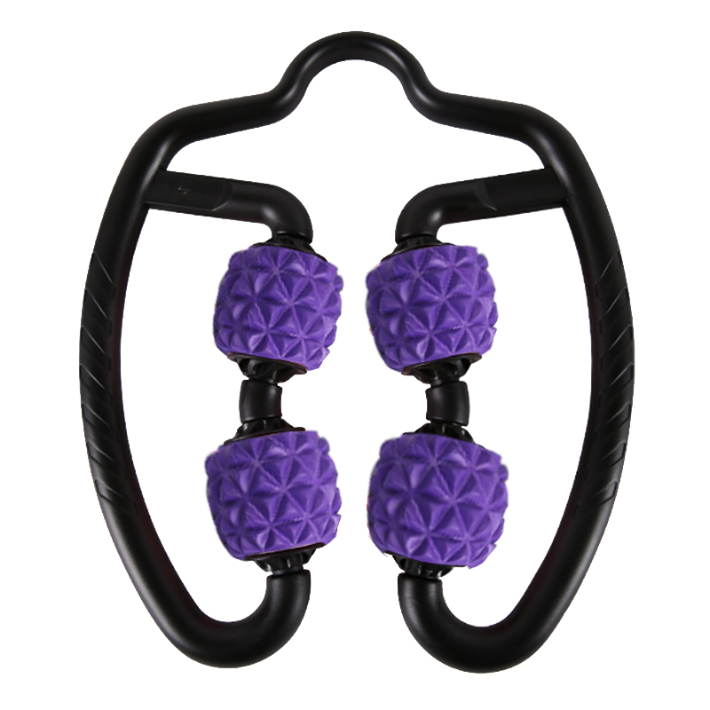 Manuel Double Angle Mousse Rouleau De Muscle Bâton de Massage pour le Soulagement De La Douleur