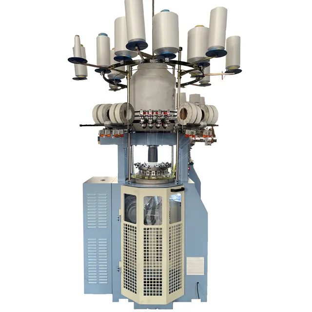 새로운 스타일의 HC-M5000 관형 뜨개질 기계 컴퓨터 단일 저지 바늘 직기 기계 슬링 벨트 메쉬 벨트 직조 기계