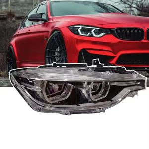 Faros Delanteros LED para BMW <span class=keywords><strong>Serie</strong></span> 3 F30 F35 2013-2015, Faros Delanteros con Ojos de Ángel, Luces Diurnas 63117419633 - Product Image 2