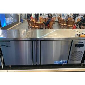 2024 commerciale bancone Buffet ristorazione cibo Display panini <span class=keywords><strong>Pizza</strong></span> preparare tavolo da lavoro bar salade ristorante professionnel - Product Image 2