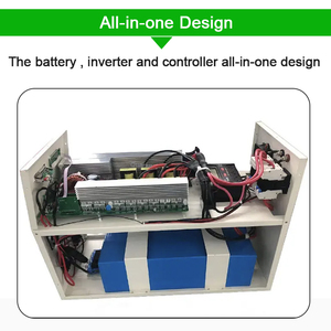 Station d'alimentation portable 1000W 1024WH avec contrôleur solaire MPPT PWM, batterie lithium LiFePO4 12V, génération d'énergie solaire 220V - Product Image 4
