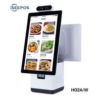 H02 Windows/Linux/Android 15.6 + 15.6/11.6 pouces POS caisse enregistreuse 156 système tactile POS avec rouleau Machine