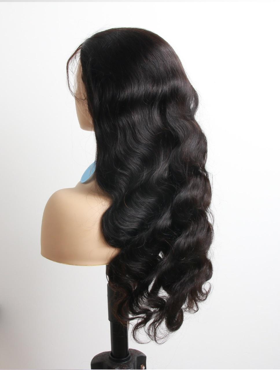 สีดำธรรมชาติ ทรงลอนคลื่น