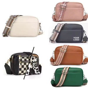 Fashion Trending Designer Women Pu Leather Crossbody Shoulder <strong>Bag</strong> Ladies Elegant Messenger Cross Body Sling <strong>Bag</strong> for Girls - Product Image 1