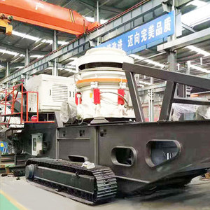 Concasseur à Cône Mobile Haute Efficacité et Durable, Usine de Concassage à Mâchoires sur Remorque pour la Construction à Vendre - Product Image 5