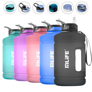 חדר כושר ספורט חיצוני עבור סיפר כושר בקבוק מים מוטיבציה עם שיטת שתייה ישירה כולל יומן כושר & חלבון - Product Image 4