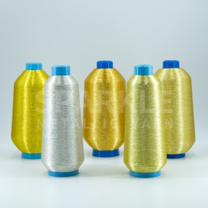 MS loại vàng bạc màu lấp lánh 12micron 1/69 mịn lurex thêu chủ đề ST Loại kim loại sợi - Product Image 1