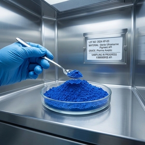 Vente en gros d'usine, poudre lyophilisée GHK-Cu de haute qualité, complément pour le visage en flacon - Product Image 1