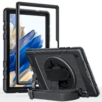 XYH – plateau tournant professionnel à 360 degrés avec bandoulière en Silicone pour Samsung Tab A8 10.5 X200 X205 iPad
