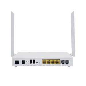 GPON 4GE כפול בנד Wifi ONU FTTH סיבים אופטיים ONT מודם