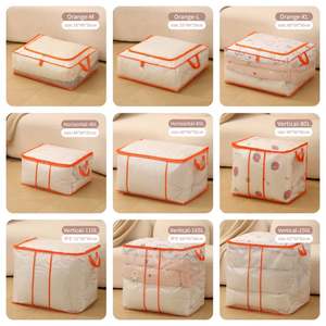 Large Capacity Packing Moving Bags <b>Clothes</b> Blanket Comforter Organizer <b>Storage</b> Bag - Product Image 3