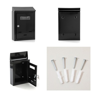 Boîte aux lettres extérieure en fer MB02 avec clés prêtes à l'emploi pour l'exportation - Product Image 4
