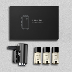 Smart Car Wind Vent Aromatherapy Perfume Long-Lasting Creative Fragrance Durable Alloy Supplies Cylindrical - Product Image 3
