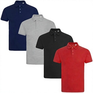 Camisas de Golf Bordadas Personalizadas para Hombre, de Poliéster Puro, Casuales, para Uso Diario, Transpirables, de Secado Rápido, con Cuello de Solapa Suave, Venta al Por Mayor - Product Image 3